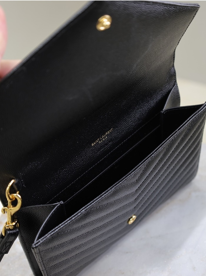 생로랑 여성 로렌 마틀라세 클러치 617662_bk