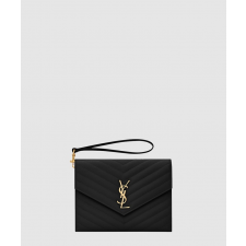 생로랑 여성 로렌 마틀라세 클러치 617662_bk
