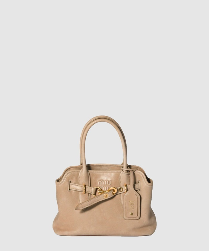 미우미우 여성 아방뛰르 나파 가죽 백 5BA292