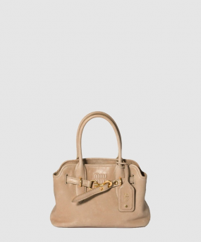 미우미우 여성 아방뛰르 나파 가죽 백 5BA292