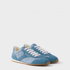 프라다 여성 나파 가죽 스니커즈 P01163716_BL