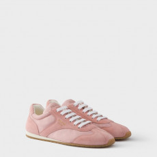 프라다 여성 나파 가죽 스니커즈 P01163716_PINK