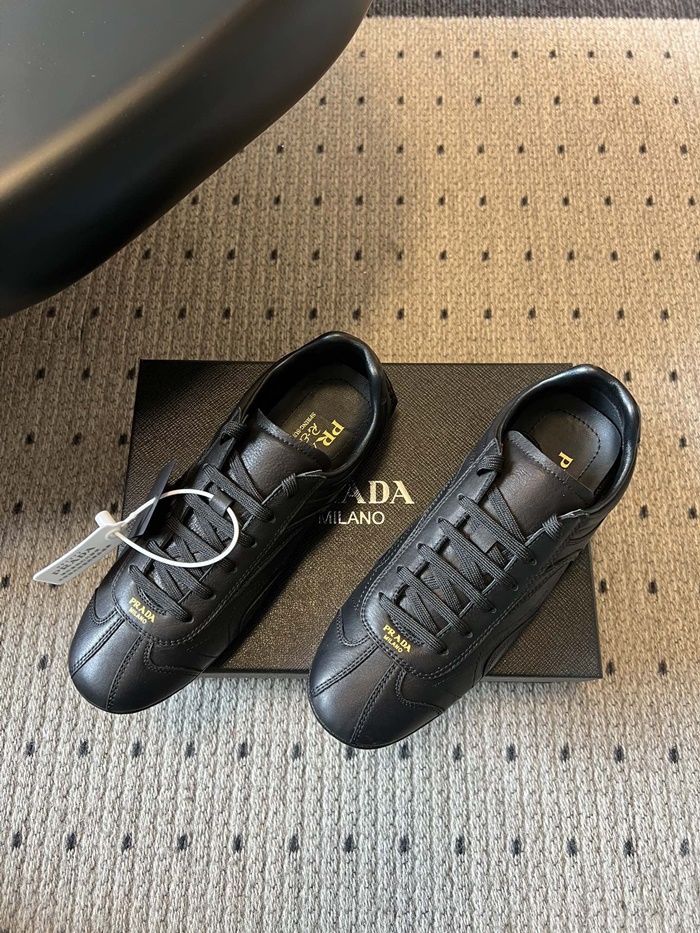 프라다 여성 몬테카를로 리에디션 2005 앤틱 스니커즈 4E1165_BK