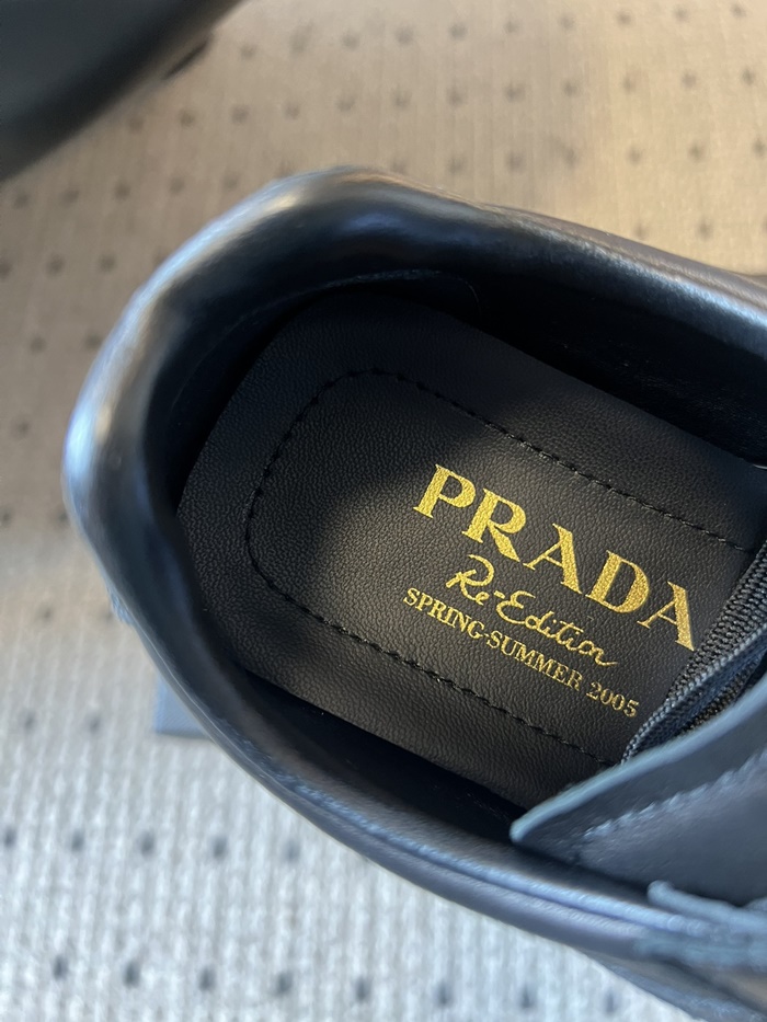 프라다 여성 몬테카를로 리에디션 2005 앤틱 스니커즈 4E1165_BK