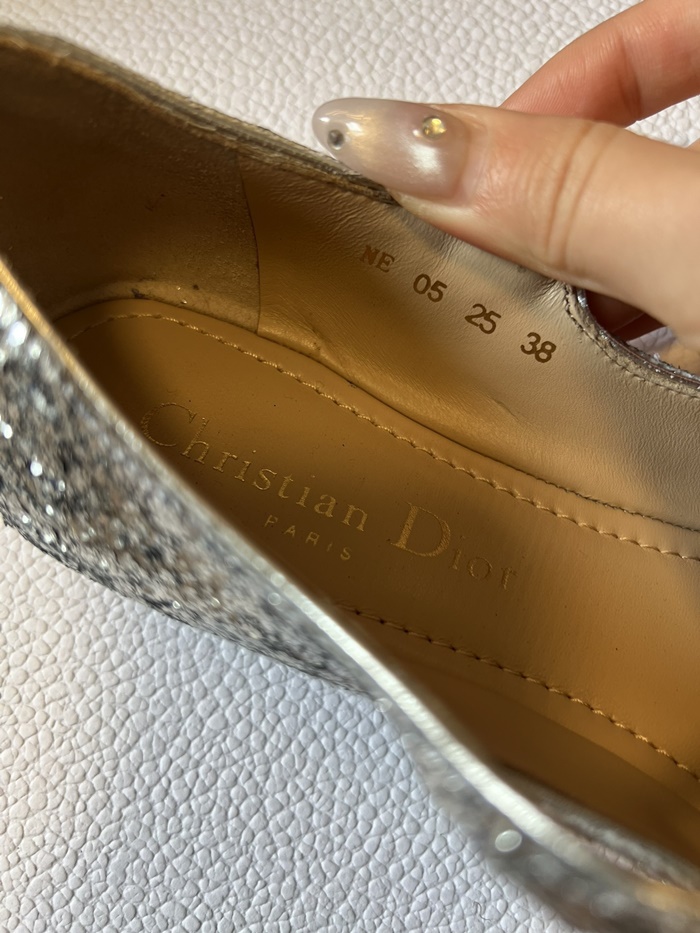 디올 여성 Very Dior 발레 플랫 KCF121AGL_S59K