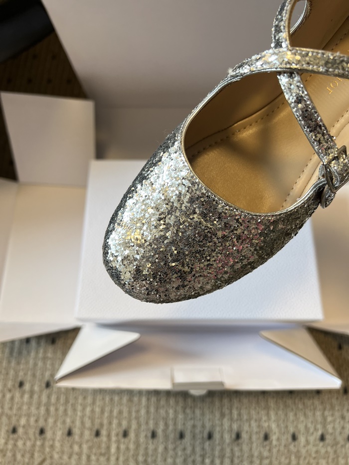 디올 여성 Very Dior 발레 플랫 KCF121AGL_S59K