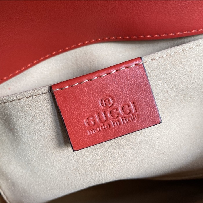 구찌 여성 GG 마몽 마틀라세 미니 숄더백 446744_RE