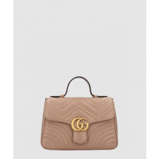 구찌 여성 GG 마몽 스몰 탑 핸들백 547260_BE