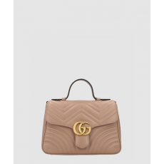 구찌 여성 GG 마몽 스몰 탑 핸들백 547260_BE