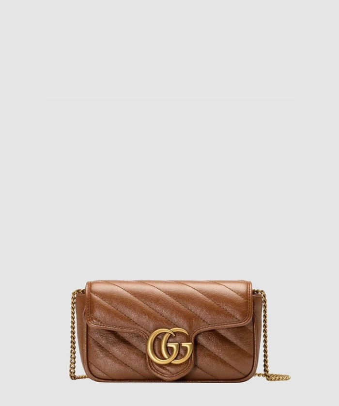 구찌 여성 마몽 마틀라쎄 슈퍼 미니백 ‎841290_BR