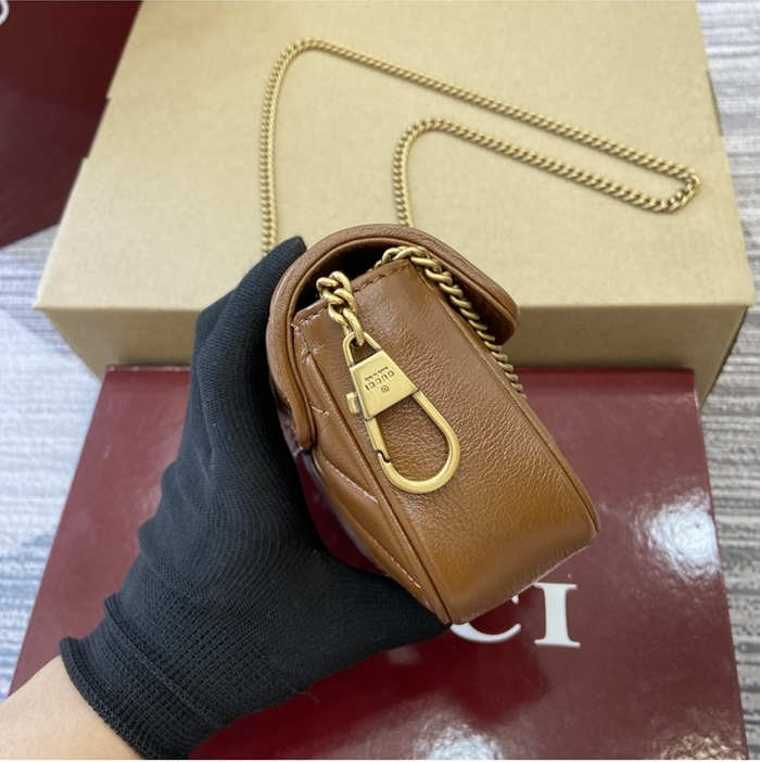 구찌 여성 마몽 마틀라쎄 슈퍼 미니백 ‎841290_BR