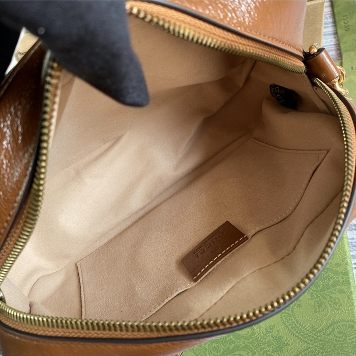 구찌 여성 GG 마몽 마틀라세 스몰 숄더백 4476320_BR