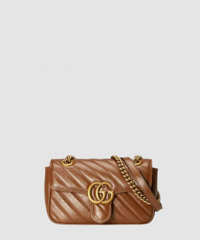 구찌 여성 GG 마몽 미니 숄더백 446744_BR