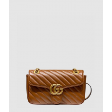 구찌 여성 GG 마몽 마틀라세 숄더백 443497_BR