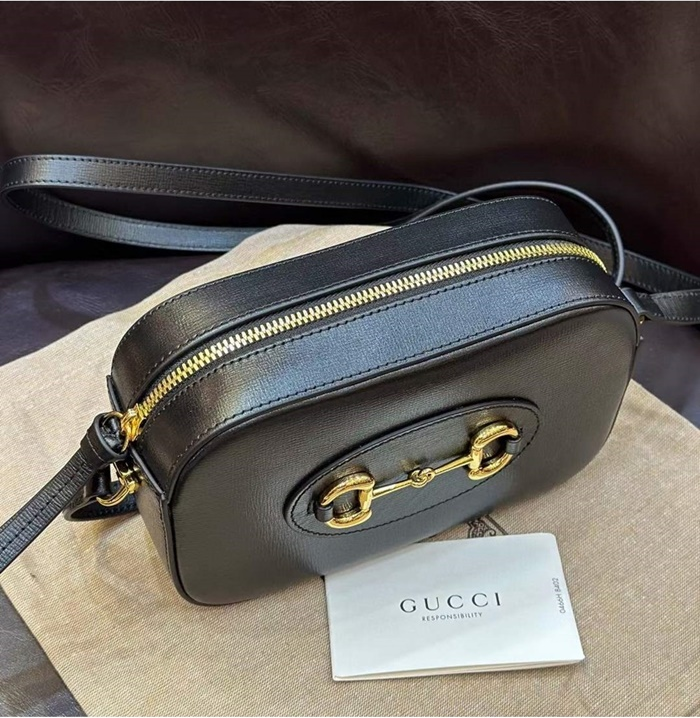 구찌 여성 홀스빗 1955 스몰 숄더백 760196_BK