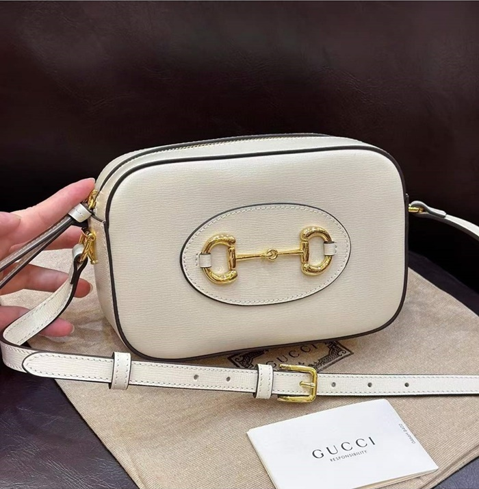 구찌 여성 홀스빗 1955 스몰 숄더백 760196_WH