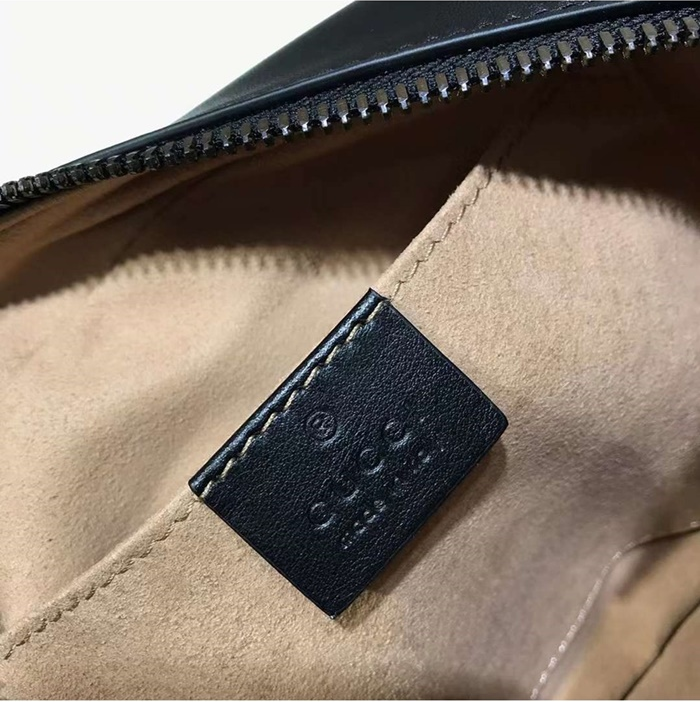 구찌 여성 GG 마몽 마틀라세 미니 카메라백 ‎448065_BK