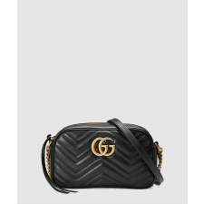 구찌 여성 GG 마몽 마틀라세 미니 카메라백 ‎448065_BK