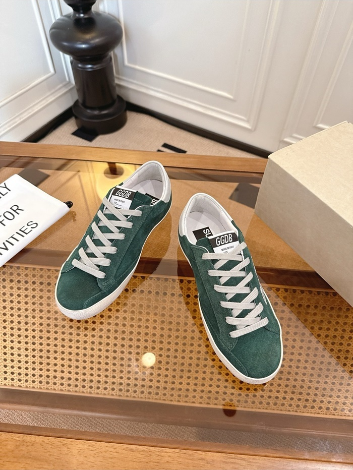 골든구스 공용 실버 글리터 스웨이드 슈퍼스타 GWF00101_GR