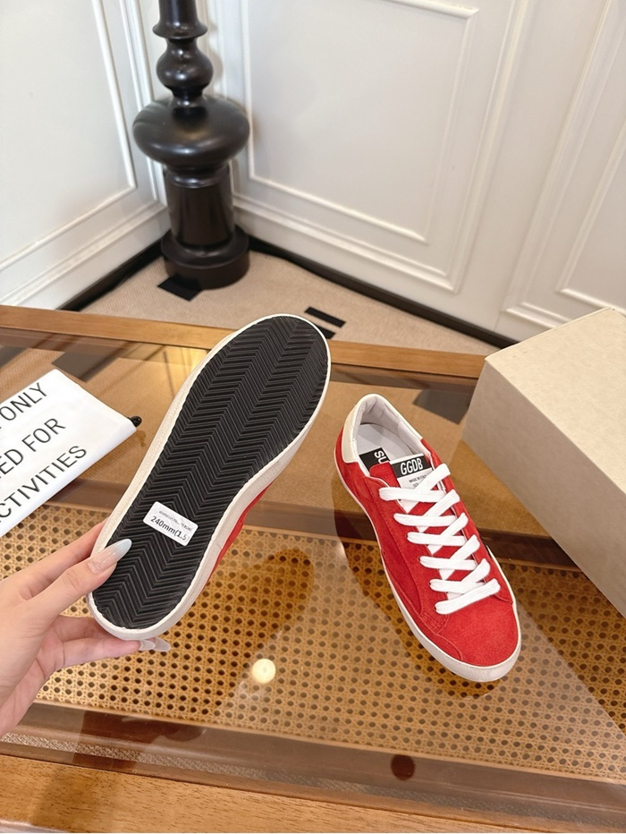 골든구스 공용 글리터 힐탭 스웨이드 슈퍼스타 GMF00101