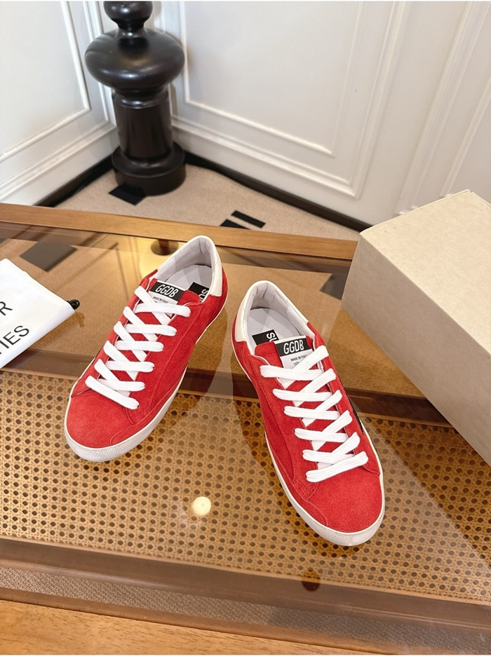 골든구스 공용 글리터 힐탭 스웨이드 슈퍼스타 GWF00101