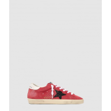 골든구스 공용 글리터 힐탭 스웨이드 슈퍼스타 GWF00101