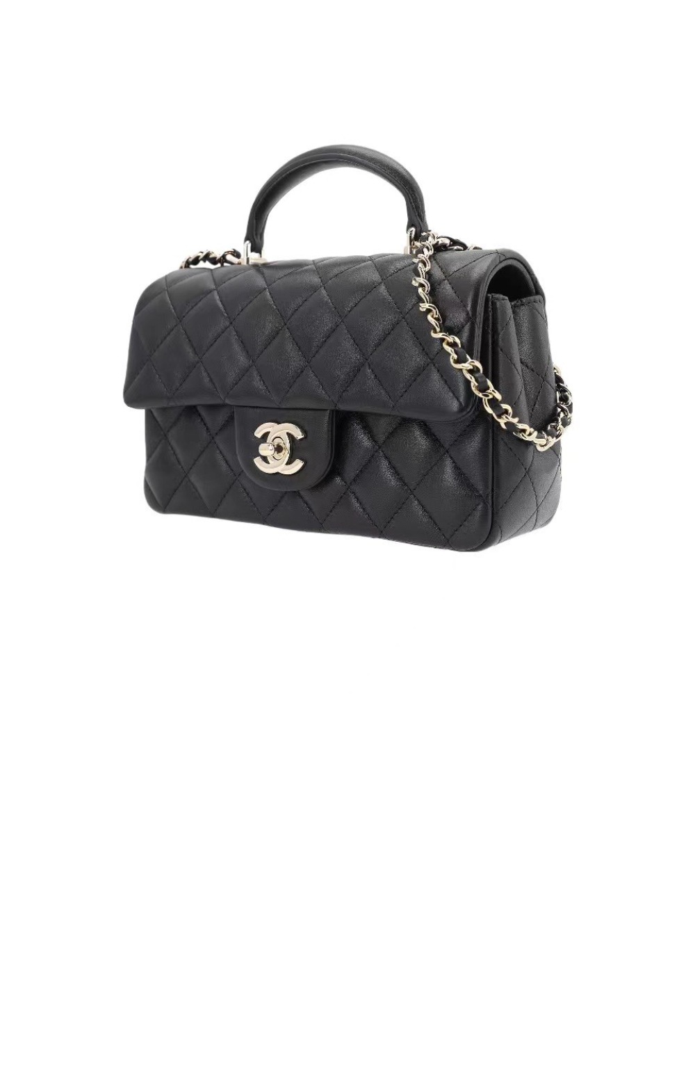 샤넬 클래식 뉴미니 탑핸들 AS2431