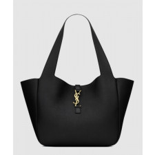 생로랑 그레인 가죽 소재의 LE 5 À 7 BEA 763435