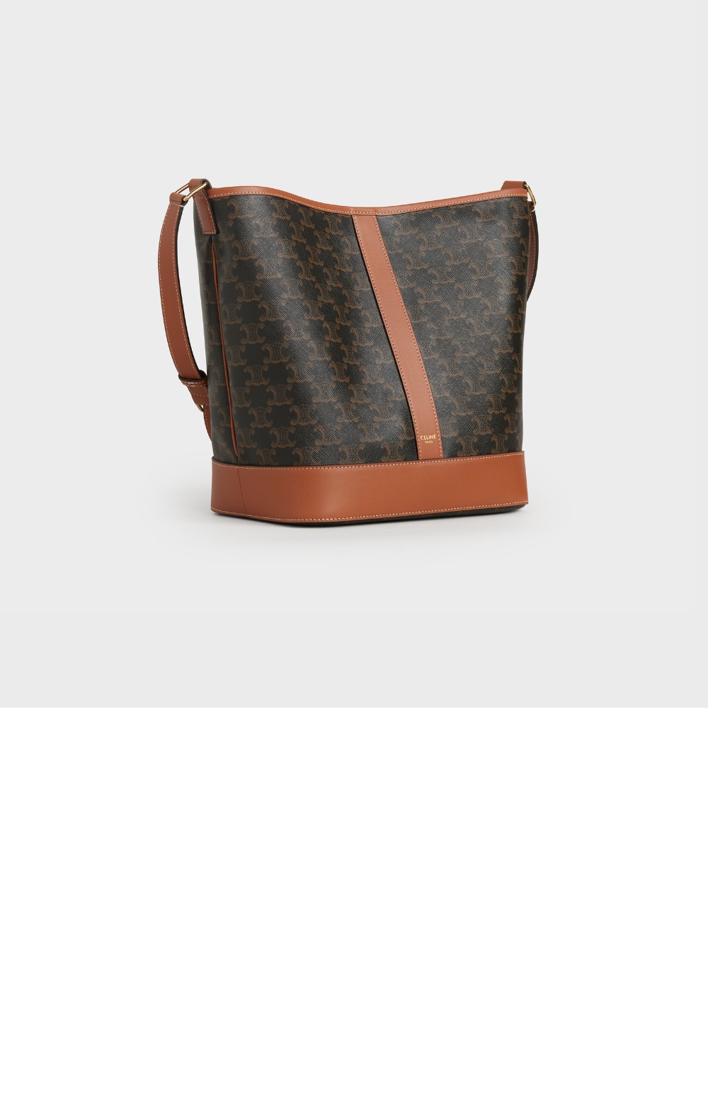 셀린느 트리오페 버킷백 미듐 191132