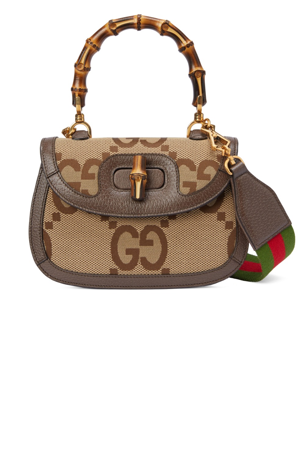 구찌 점보 GG 스몰 탑 핸들백 675797