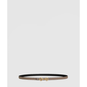 에르메스 헤리티지 버클 양면 가죽 벨트