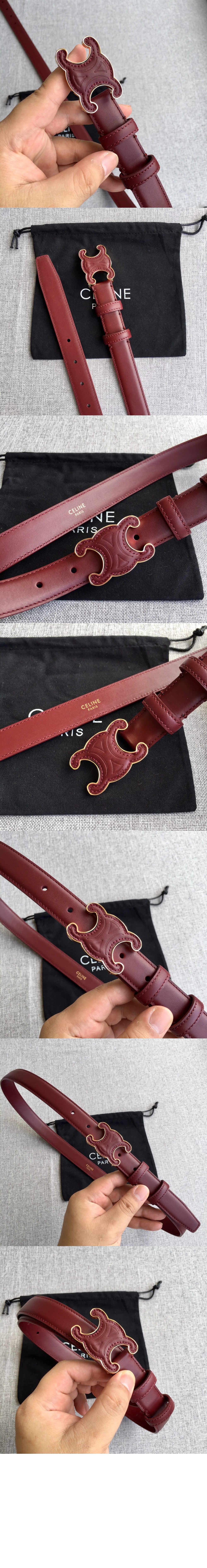 셀린느 미디엄 퀴르 트리옹프 벨트 45BAA3