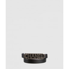 샤넬 로고 문자 벨트 AA6600