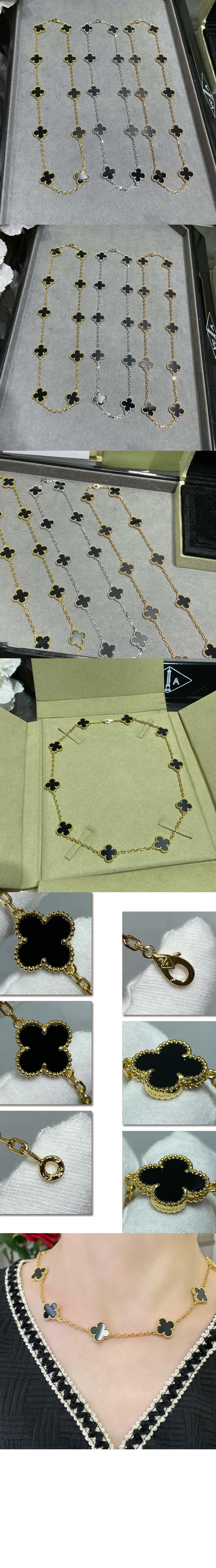 반클리프 빈티지 알함브라 네크리스 42700