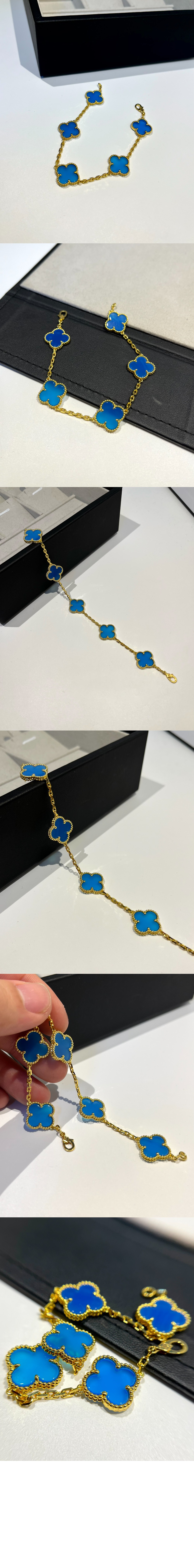 반클리프 빈티지 알함브라 팔찌 41300