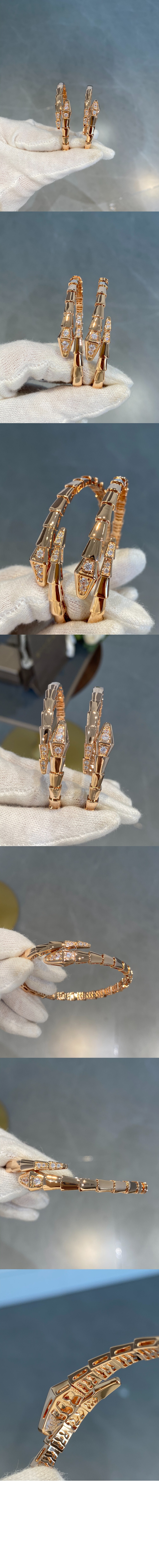 불가리 세르펜티 바이퍼 팔찌 357823