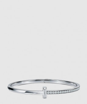 티파니앤코 T1 네로우 다이아몬드 힌지드 뱅글