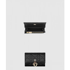 디올 글리신 지갑 까나쥬 S0966