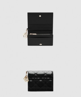 디올 레이디 페이던트 카드지갑 S0178