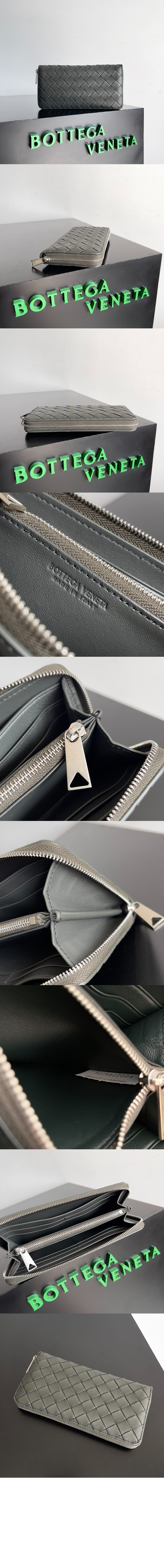 보테가베네타 인트레치아토 지퍼월렛 593217