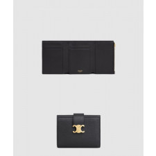 셀린느 니노 파인 스트랩 지갑 서플 그레인 카프스킨 10M963