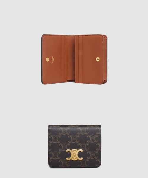 셀린느 트리오페 컴팩트 지갑 10K622