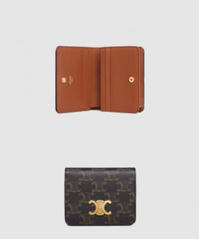 셀린느 트리오페 컴팩트 지갑 10K622