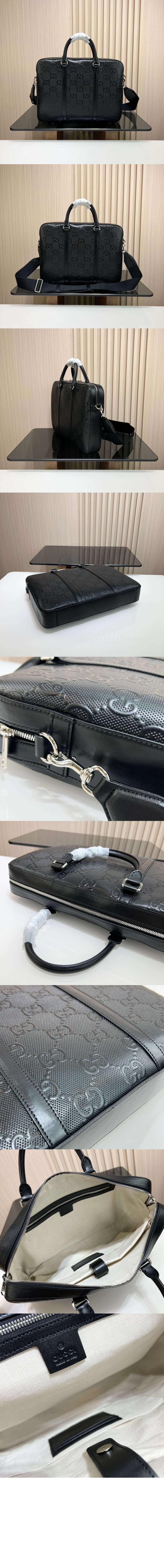 구찌 점보 GG 브리프케이스 658573