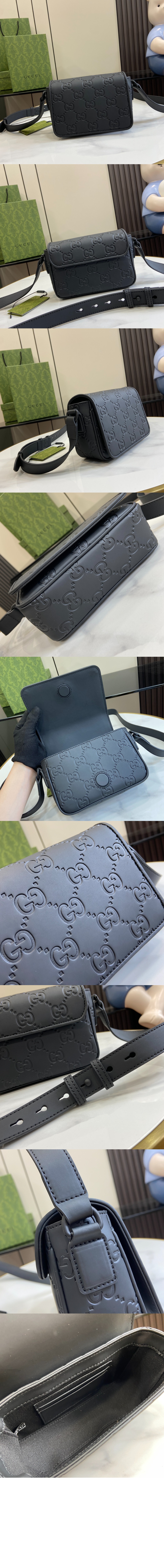 구찌 GG 러버 효과 수퍼 미니백 794062