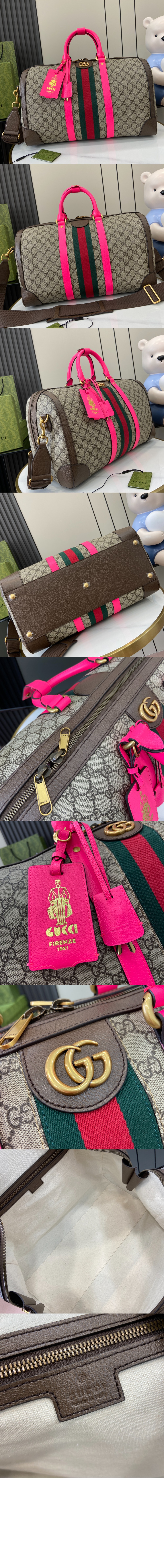 구찌 미디엄 더플백 724642