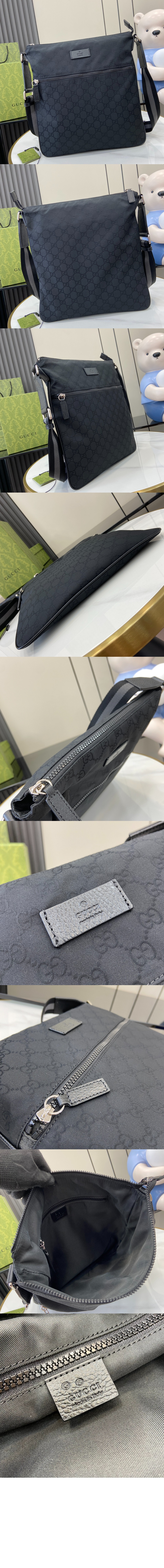 구찌 패브릭 메신저백 449185