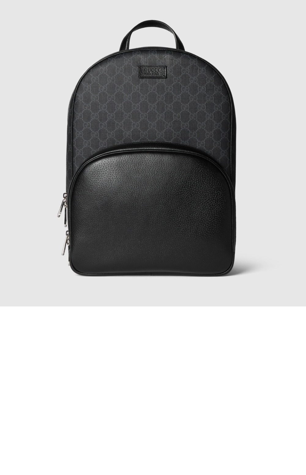 구찌 태그 장식의 미디엄 GG 백팩 795462