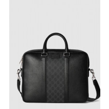 구찌 태그 장식의 미디엄 GG 브리프케이스 795461