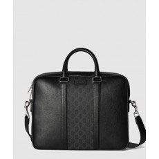 구찌 태그 장식의 미디엄 GG 브리프케이스 795461